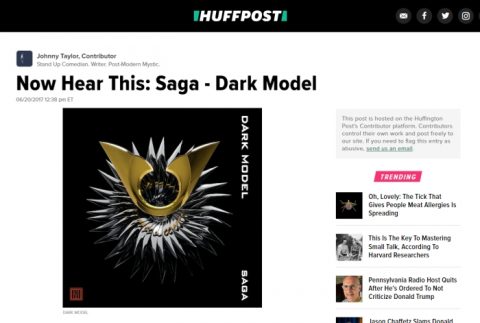 Now Hear This -Saga-Dark Model on Huffington Post