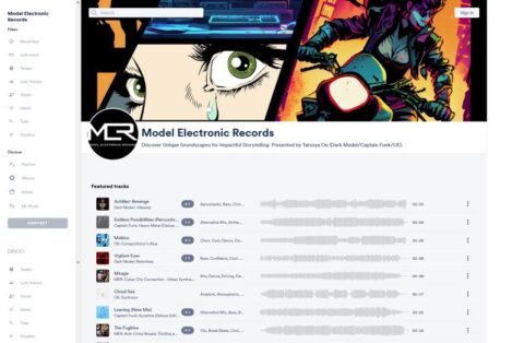 Model Electronic Music Catalog for Sync License